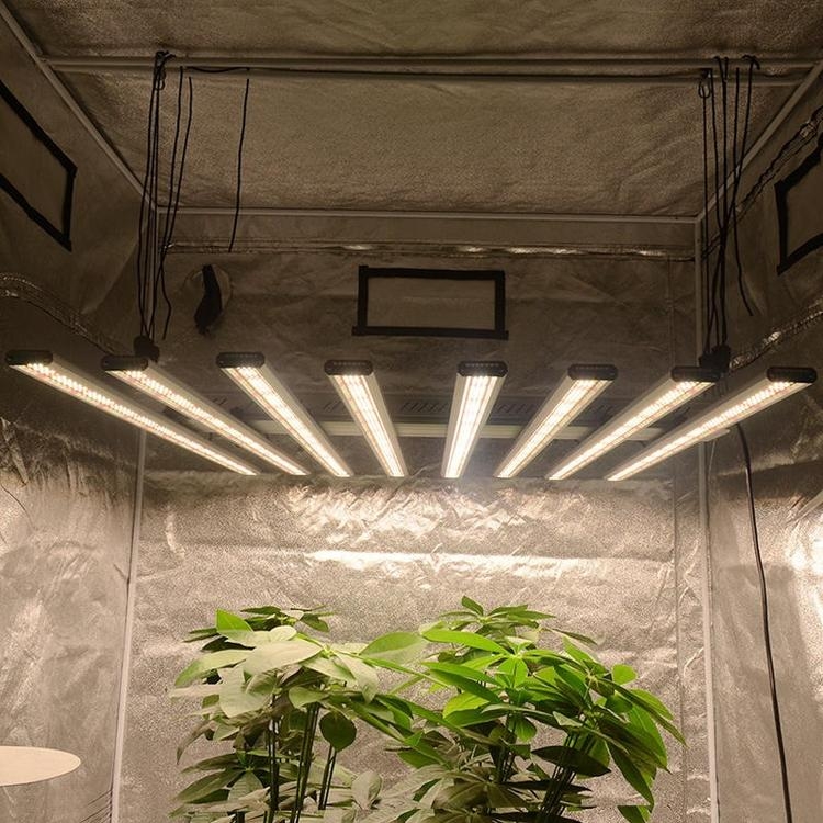 深圳LED植物灯厂家直销800W八爪鱼植物补光灯 可调光调色温大棚植物补光灯