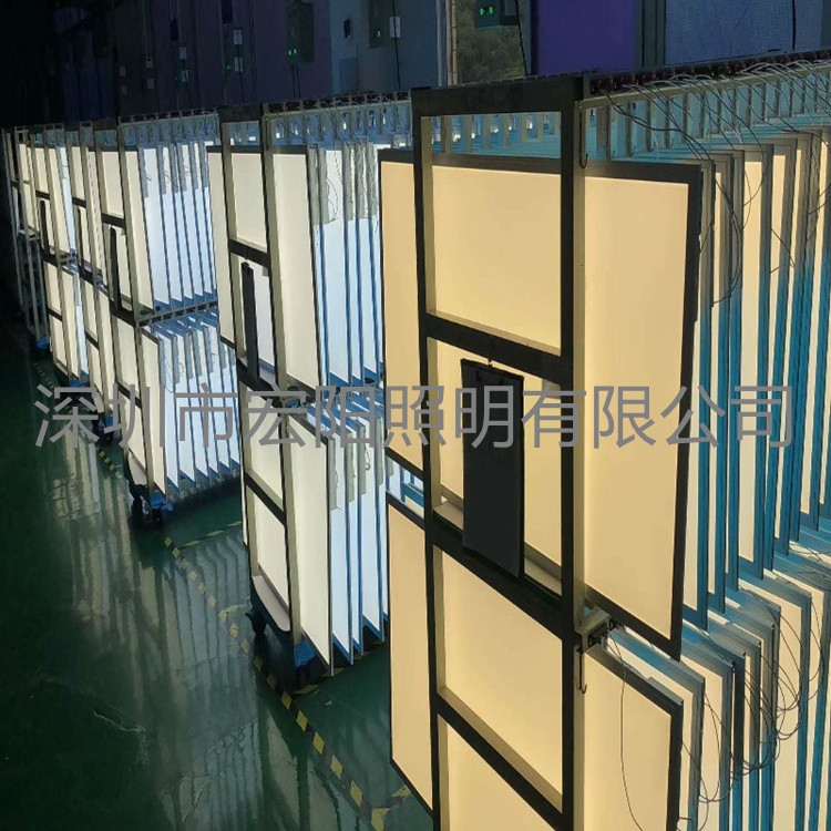 广州面板灯厂家 48W无边框面板灯 600x600无边框平板灯